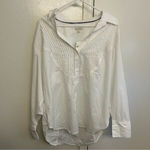 Pilcro White Button Down Shirt
